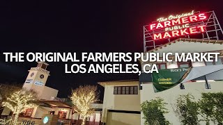 Exploring The Original Farmers Market in Los Angeles, California USA W