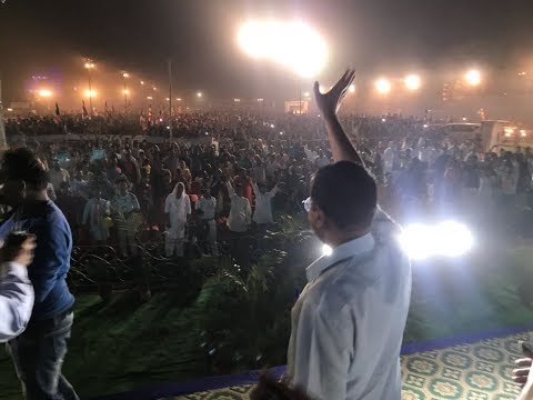 Delhi CM Arvind Kejriwal at Bhim Nagri Dr. B.R. Ambedkar Jayanti in Agra 15th April 2018