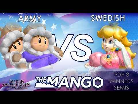 The Mango - TS TNC | ARMY (ICs) VS Swedish Delight (Sheik) - SSBM Top 8 - Winners Semis