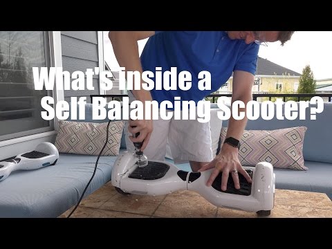 セルフバランシングスクーターの中身は？ (What's inside a Self Balancing Scooter?)