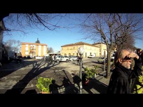 Ascent to and descent from Montottone