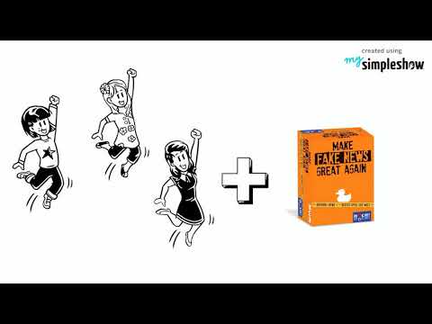 How to play video - Make Fake News Great Again - Communication game by HUCH!