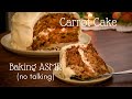 Baking Carrot Cake | ASMR (no talking, with mixing sounds, bag crinkles)