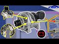 How does an ALTERNATOR work ? How to TEST each COMPONENT with a multimeter and how to REPAIR it ?