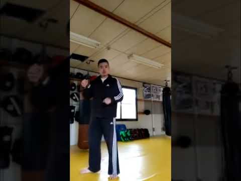 サウスポーからオーソドックスへの転換コンビネーション「キックボクシング」#shorts