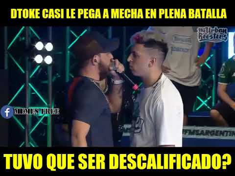 DTOKE casi golpea a Mecha FMS Argentina 2020