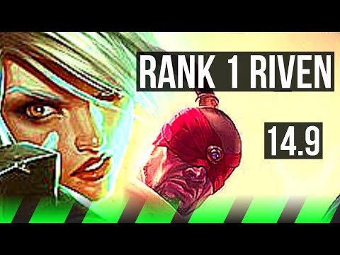 RIVEN vs LEE SIN (JGL) | Rank 2, Rank 1 Riven, 9/2/7 | NA Challenger | 14.9