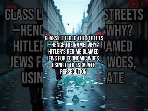 The Night of Broken Glass: WW2’s Dark Turn