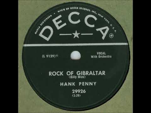 Rock of Gibraltar ~ Hank Penny (1956)