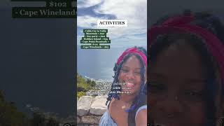 How much I spent on a girl’s trip to South Africa #southafrica #traveltips #capetown #johannesburg