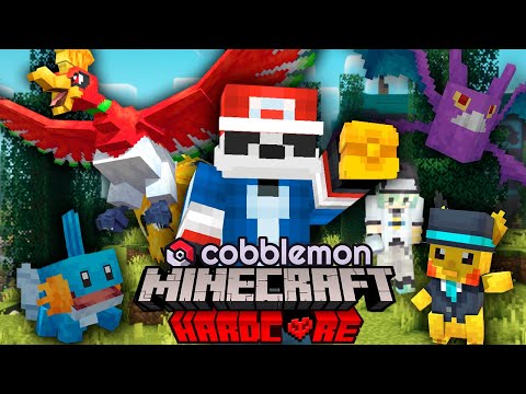 100 Jugadores Simulan un Torneo de POKÉMON en Minecraft HARDCORE (Cobblemon)
