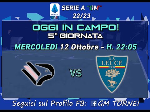 Serie A "GM" 22/23 - Lecce vs Palermo [5° Giornata - GIRONE UNICO]