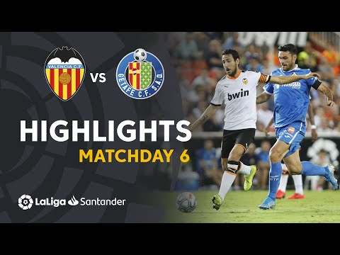 Highlights Valencia CF vs Getafe CF (3-3)
