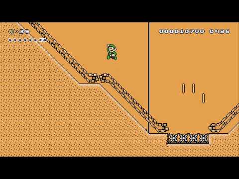 Blasting Through The Sand by Robot99 - Super Mario Maker 2 - No Commentary 1bv