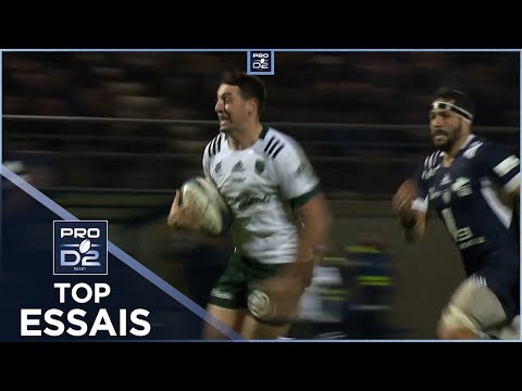 TOP Essais de la J11 – PRO D2 – Saison 2022-2023