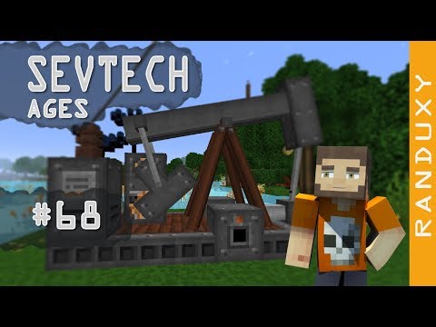 SevTech Ages: Minecraft - Ep.68 - Built a PumpJack for oil.