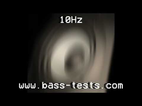 10 Hz Bass Test / BASS Sound - 10hz