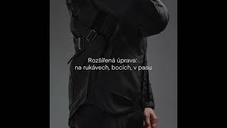 Bunda na motorku textilní REBELHORN HIKER IV BLACK