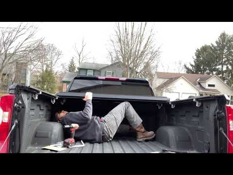 2020 Silverado RST How to install a Rough Country tri-fold bed cover *must buy*