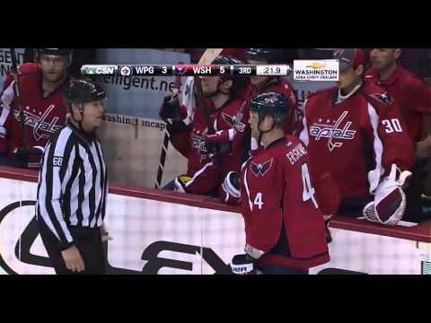 Washington Capitals Clinch 2013 Southeast Division Championship (Last minute of game) NHL
