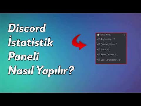 Discord İstatistik Paneli Nasıl Yapılır? - Discord İstatistik Botu (ST-AT) - PC Eğitim