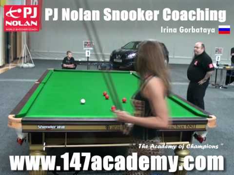 THE VICTORY BREAK - PJ NOLAN SNOOKER ACADEMY TRAINING ROUTINE