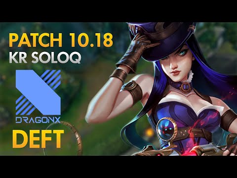 DRX Deft - Bot Lane: Caitlyn vs Senna - KDA 14/3/12