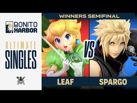 Bonito Harbor 2023: Leaf (Peach) vs Sparg0 (Cloud)  - TOP 8 W.Quarters - SSBU