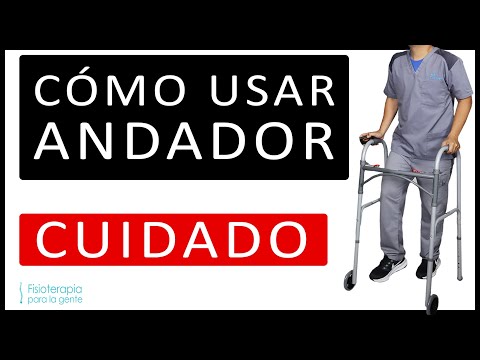 Cómo caminar con Andador sin caerte o lastimarte 💛