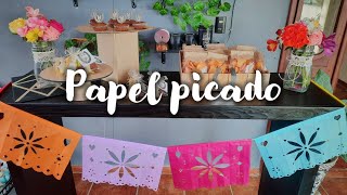 DIY ♡ PAPEL PICADO PARA TU FIESTA MEXICANA | Erandy Paz