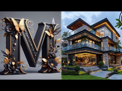 A to z choose your name's first alphabet letter and see beautiful dreamy house 💝🤩 #trending #video 