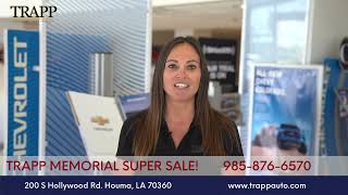 Trapp Memorial Super Sale