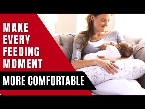 Best Breastfeeding Pillow For Back Support (Hassle-Free Feeding)