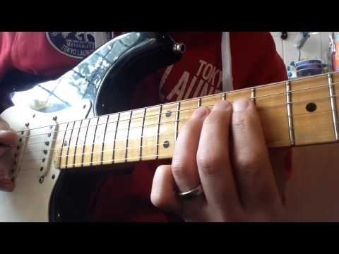 Lick of the day - Simple Blues Lick/Rhythm in C (Free Guitar Lessons)