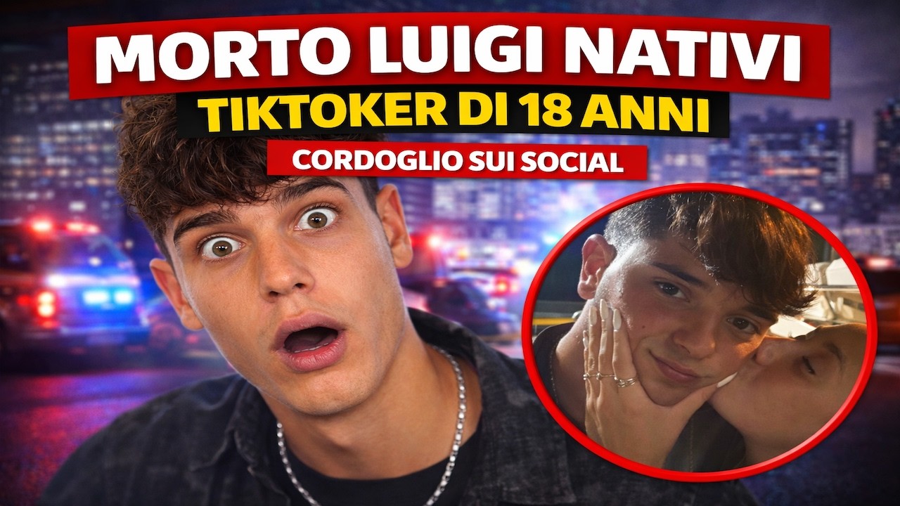🚨🕯️ LUIGI NATIVI, IL SILENZIO CHE FA RUMORE: IL WEB SOTTO SHOCK PER LA SCOMPARSA DEL GIOVANE CONTENT CREATOR