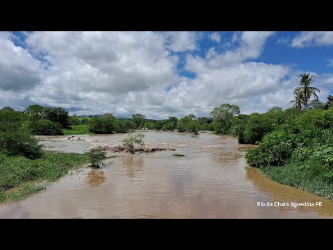 Belíssimo Encontro dos Rios da Chata e Una em Agrestina Pernambuco 