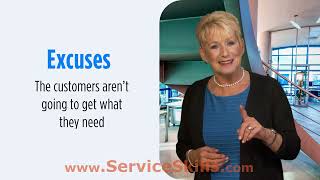 Avoid Excuses - Customer Service Training for Employees