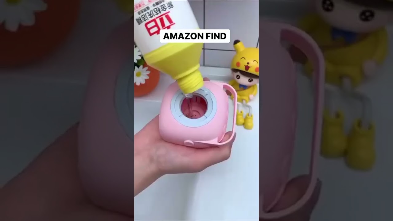 Amazing Scrubber with Shower Gel Dispenser 😍  #trending #skincare Link in description and comment