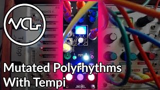 Video thumbnail for Mutated Eurorack Polyrhythms With Tempi by Voltage Control Lab