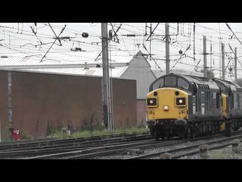 37087 and 37194 on 0M60 Seaton-On-Tees to Kingmoor