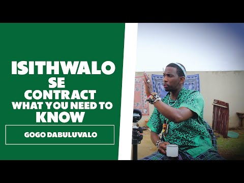 Isithwalo Se Contract