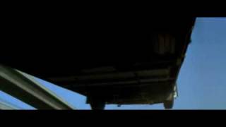 Speed Bus Traveses Broken Highway Section