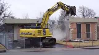 preview picture of video 'Arvest Bank Demolition'