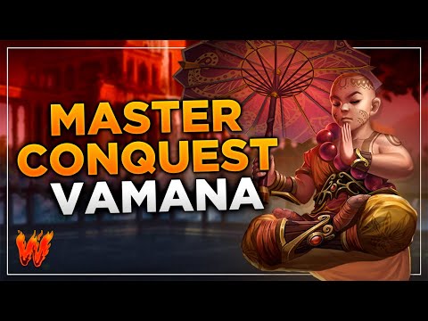 VAMANA, TREMENDO BEBE PEGANDO TORTAS - Warchi - Smite Conquest