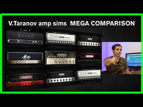Vadim Taranov Amps Mega Comparison - Blades, Clang, Jump, Mars Plexi, Mega Fuzzie, Raven and Redtone
