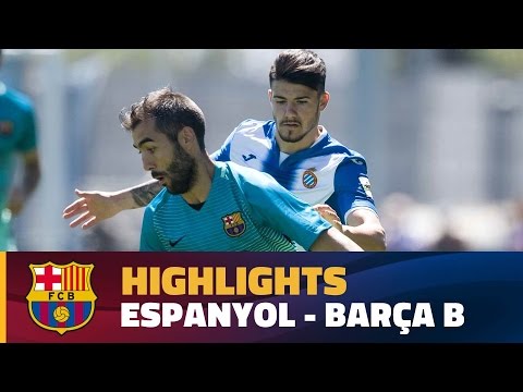 [HIGHLIGHTS] FUTBOL (2AB): Espanyol B - FC Barcelona B (0-2)