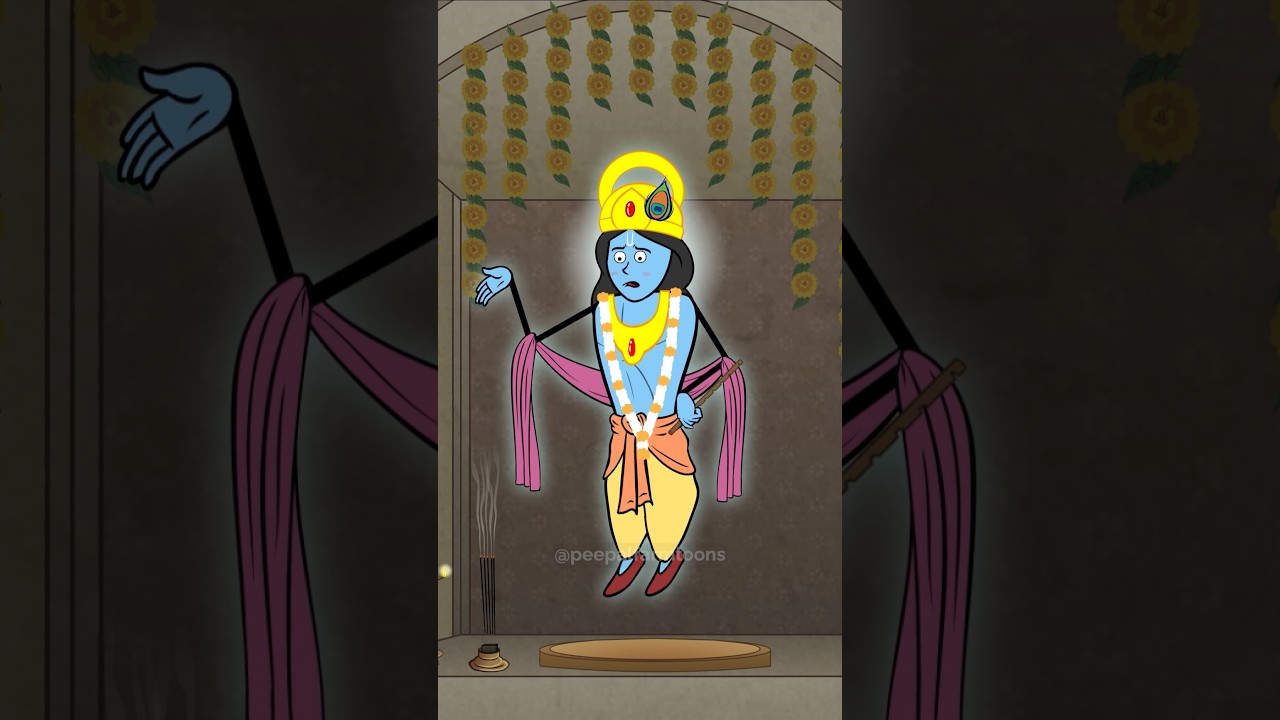Krishna ji se vegans ki complaint #animation