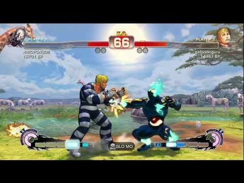 SSF4: HIROPON309 (Seth) vs. gatorinnguru (Cody)
