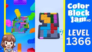 Solution du Niveau 1366 de Color Block Jam