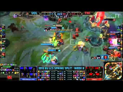 UoL vs Fnatic - Final Fight / Ending - League of Legends